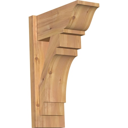 Ekena Millwork Merced Traditional Smooth Outlooker, Western Red Cedar, 7 1/2"W x 16"D x 24"H OUT08X16X24MRC01SWR